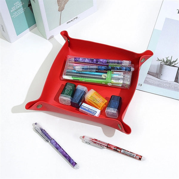 Leather Catchall Tray