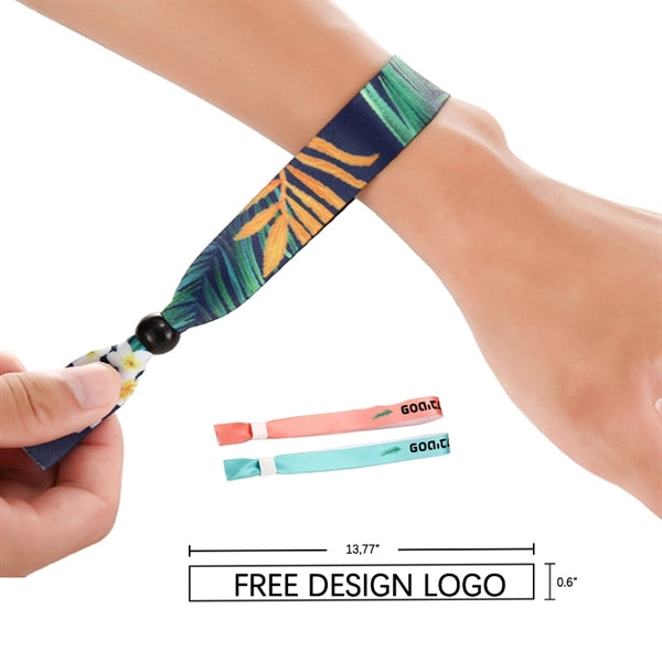 Free Desigh Disposable Advertising Wristbands
