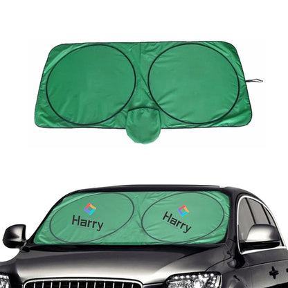 Full Color Collapsible Auto Sunshade