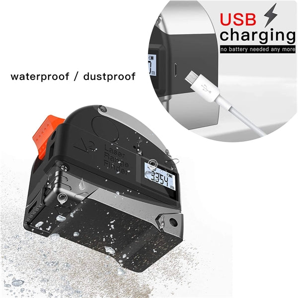 2-in-1 LCD Digital Display tape measure