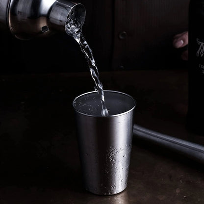 Stainless Stackable Cup Tumblers Beer Mug