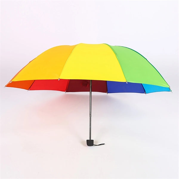 Foldable Rainbow Umbrella