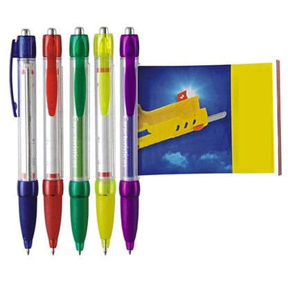 Advertising Pull-Out Banner Message Ball Pen