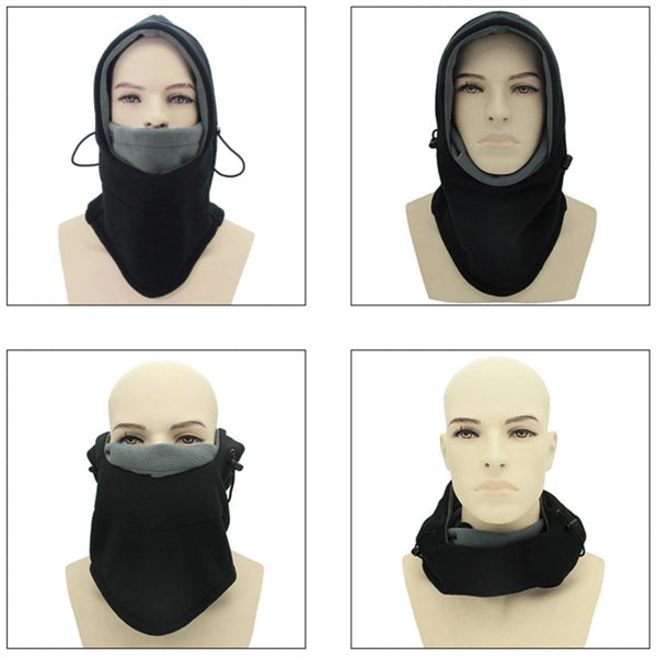 Fleece Balaclava Hood Ski Face Mask