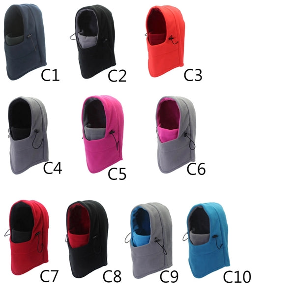 Fleece Balaclava Hood Ski Face Mask