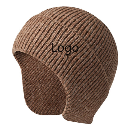 Knit Beanie Hat with Ear Protection