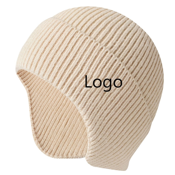 Knit Beanie Hat with Ear Protection