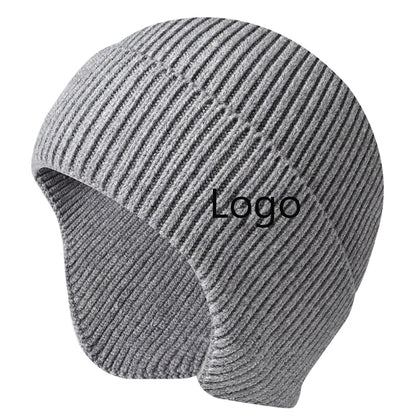 Knit Beanie Hat with Ear Protection