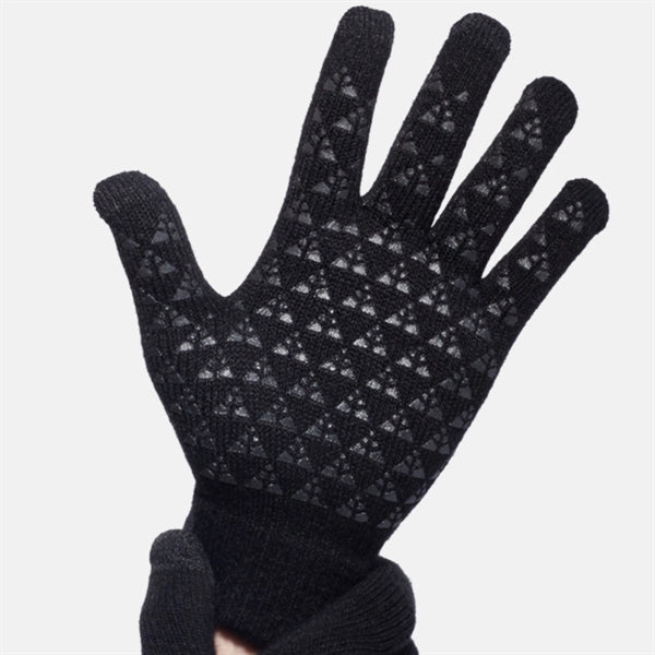 Anti-Slip Touchscreen Winter Knit Gloves