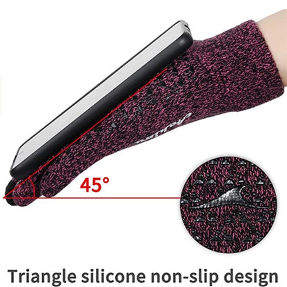 Anti-Slip Touchscreen Winter Knit Gloves
