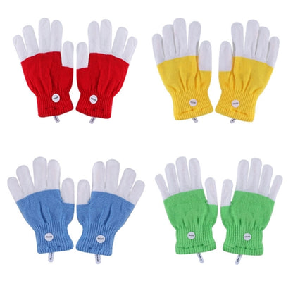 LED Finger Light Up Gloves