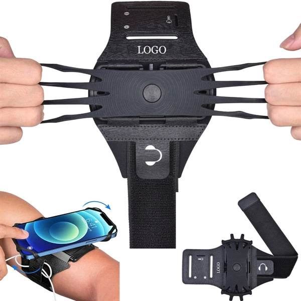 Rotatable Phone Holder Running Armband