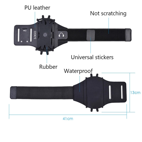 Rotatable Phone Holder Running Armband