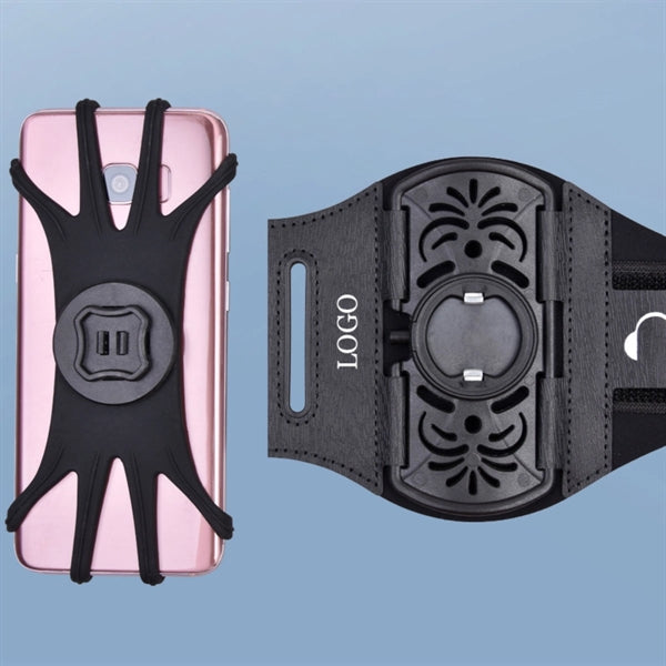 Rotatable Phone Holder Running Armband