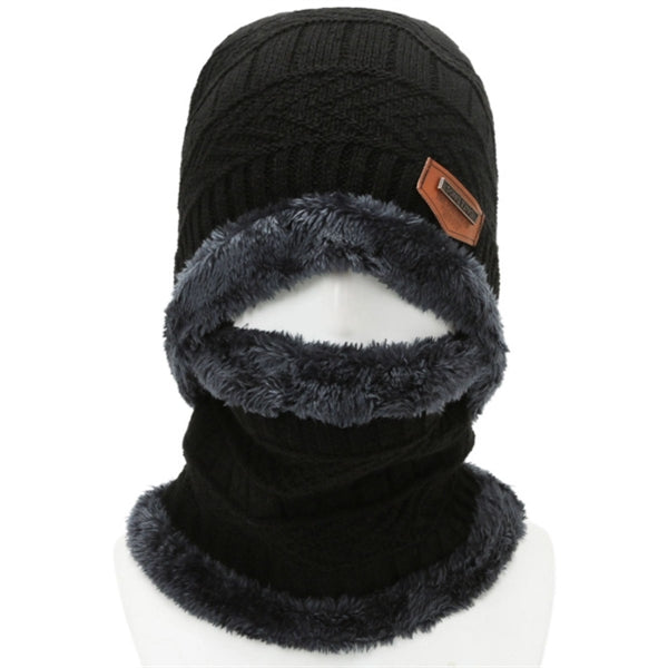 Winter Beanie Hat Scarf Set