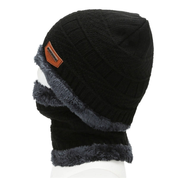 Winter Beanie Hat Scarf Set