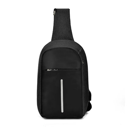 USB Charging Crossbody Sling Backpack