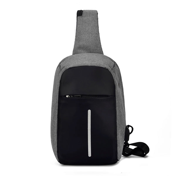 USB Charging Crossbody Sling Backpack