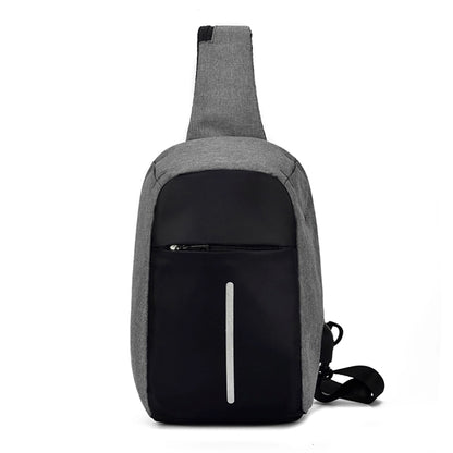 USB Charging Crossbody Sling Backpack