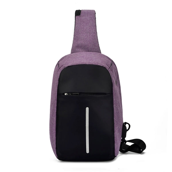 USB Charging Crossbody Sling Backpack