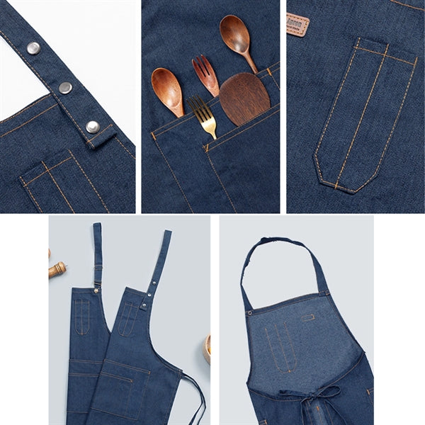 Cotton Denim Apron