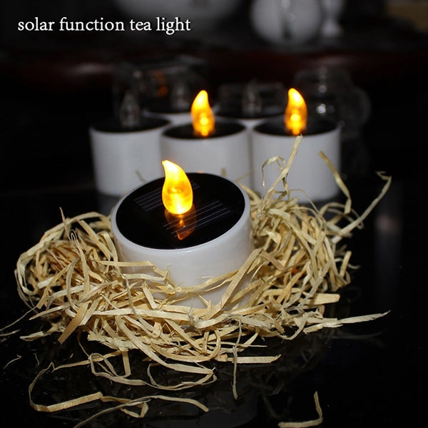 Solar Light-Up Candle