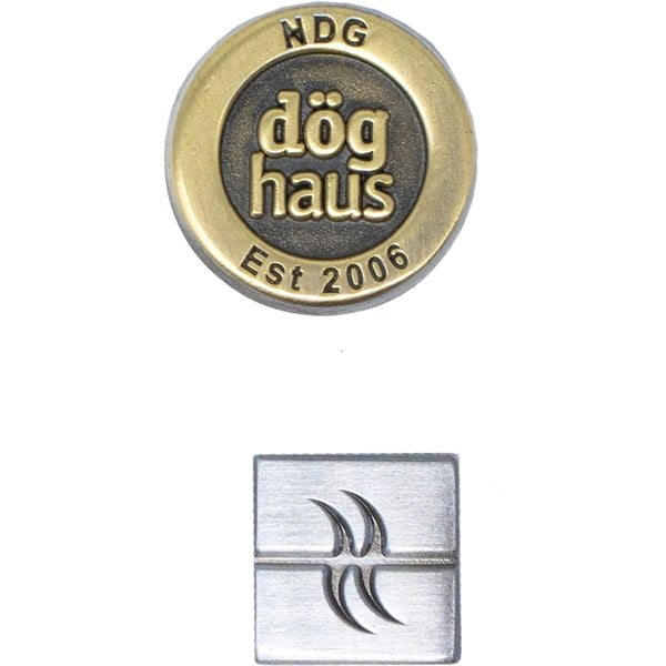 Die struck Antiqued Lapel Pins