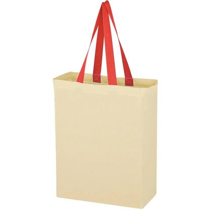 Natural Cotton Canvas Grocery Tote Bag