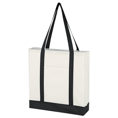 Non-Woven Tote Bag With Trim Colors