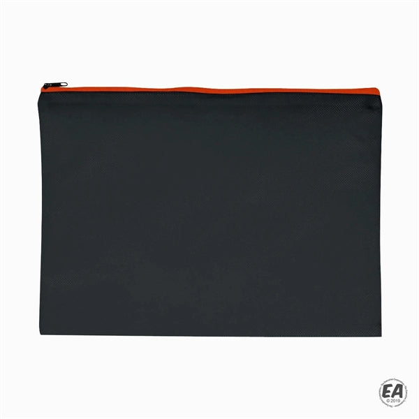 Non-Woven Document Sleeve With Zipper