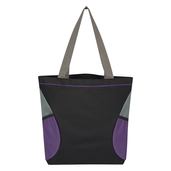 Mesh Accent Tote Bag