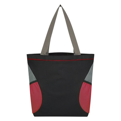 Mesh Accent Tote Bag