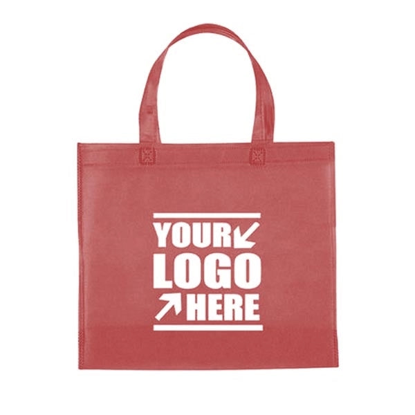 Custom Heat Seal Non-Woven Shopping Tote Bag.