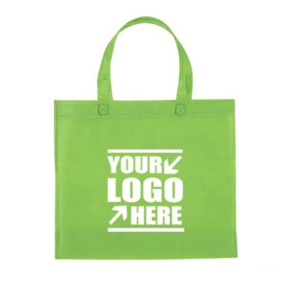 Custom Heat Seal Non-Woven Shopping Tote Bag.