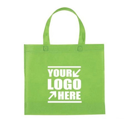 Custom Heat Seal Non-Woven Shopping Tote Bag.