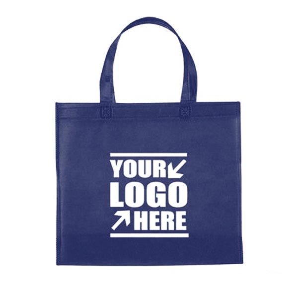 Custom Heat Seal Non-Woven Shopping Tote Bag.
