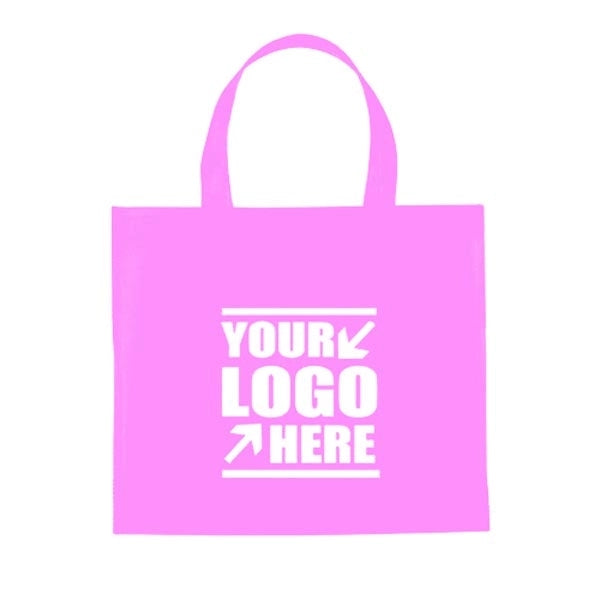 Custom Heat Seal Non-Woven Shopping Tote Bag.