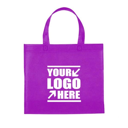 Custom Heat Seal Non-Woven Shopping Tote Bag.