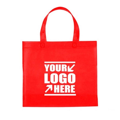 Custom Heat Seal Non-Woven Shopping Tote Bag.