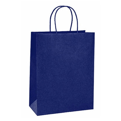 Custom Vertical Brown Kraft Paper Shopping Bag