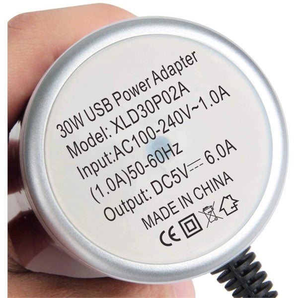 Universal USB Charger Station 6-Port
