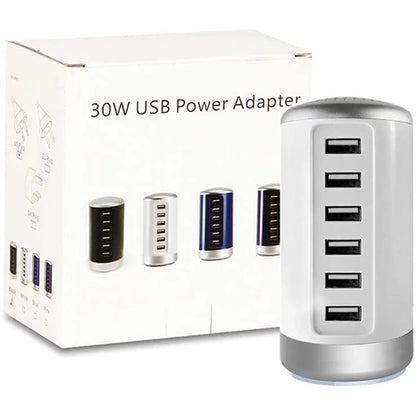 Universal USB Charger Station 6-Port