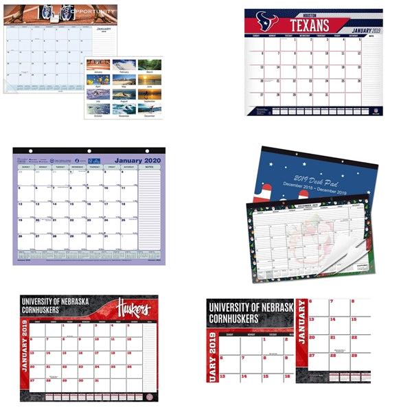 Desk Calendar Pad