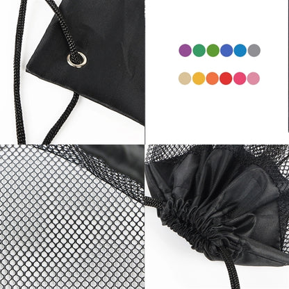 Drawstring Mesh Backpack
