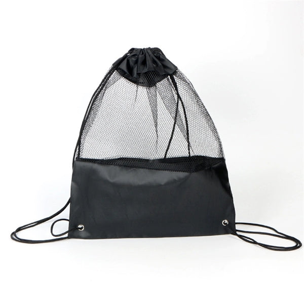 Drawstring Mesh Backpack