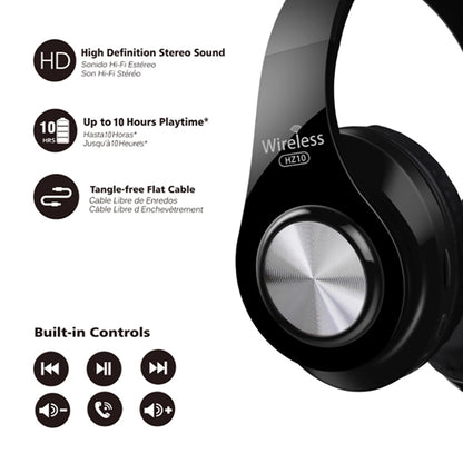 Head-Mounted Wireless Foldable Bluetooth Headset