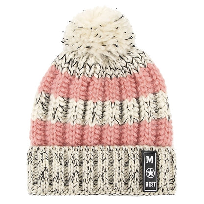 Stitched Beanie Hat