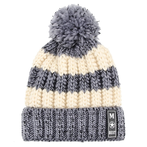Stitched Beanie Hat