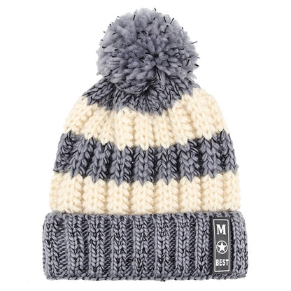 Stitched Beanie Hat