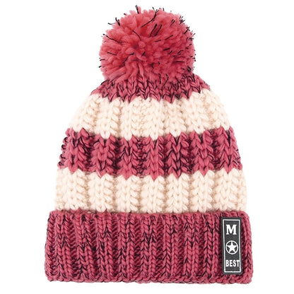 Stitched Beanie Hat